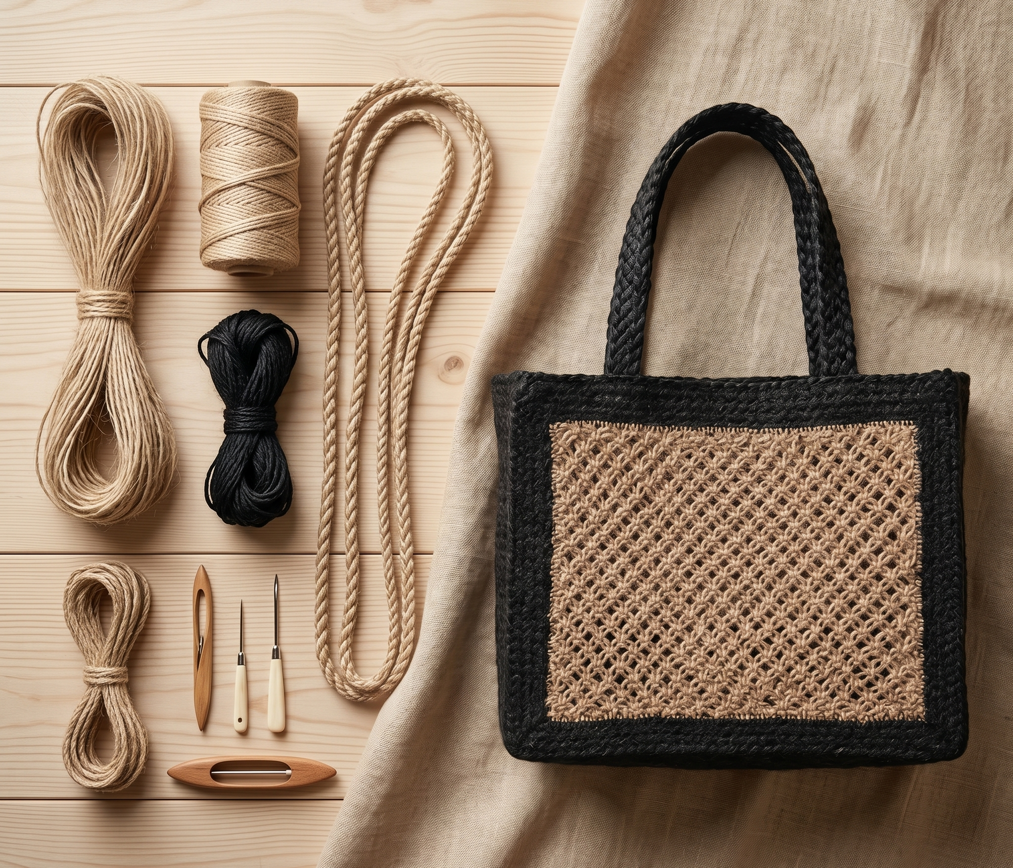 ALESSIA - Macramé Tote Bag