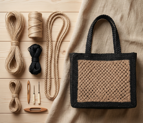 ALESSIA - Macramé Tote Bag