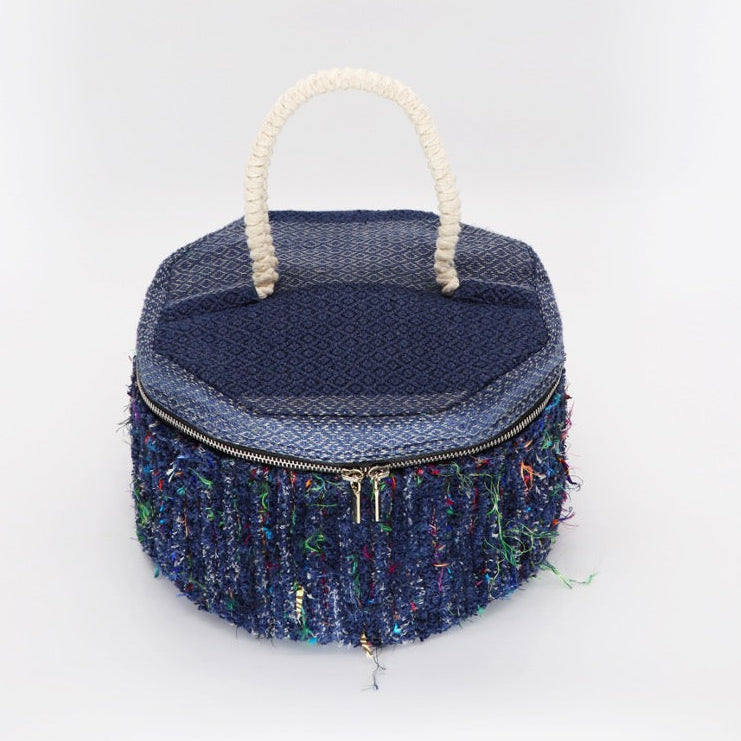 Runde Kosmetiktasche / Vanity Bag